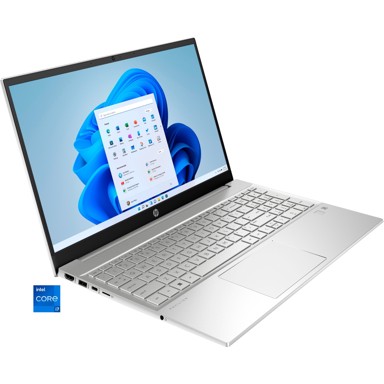 HP Laptop Pavilion 15 eg2077ng / Intel Core i7-1255U, 15.6", 1920x1080, 16GB, 512GB, Intel Iris Xe, Windows 11 Home, srebrni